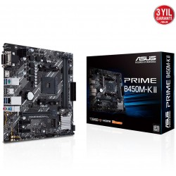 Asus Prime B450M-K II Amd B450 DDR4 4400 MHz (OC) Am4 MAtx Anakart