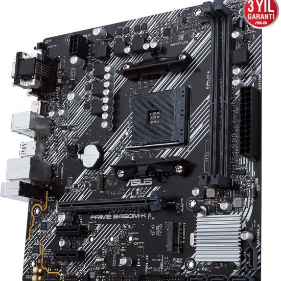 Asus Prime B450M-K II Amd B450 DDR4 4400 MHz (OC) Am4 MAtx Anakart