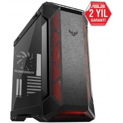 ASUS TUF GAMING GT501 RGB FANLI TEMPERLİ CAM USB 3.1 ATX/EATX OYUNCU KASA* PSU YOK SIYAH