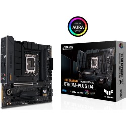 Asus Mb Tuf Gaming B760M-Plus D4 Intel B760 Lga1700 Ddr4 5333 Dp Hdmi 2X M2 Usb3.2 2.5Gbit Lan Matx AnakarT