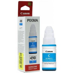 Canon GI-490C 0664C001 7000 Sayfa Orjinal Mavi Mürekkep Kartuş
