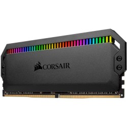 Corsair Dominator Platinium Black RGB 16GB(2X8GB) DDR4 3200MHz CL16 CMT16GX4M2Z3200C16 Soğutuculu Ram