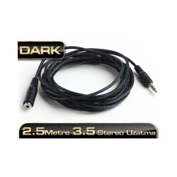Dark DK-CB-AUEXTL25 2.5 Metre Stereo Ses Uzatma Kablosu 