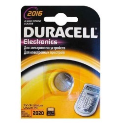 Duracell Cr2016 Lithium 3V Pil 1Li