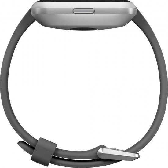 Fitbit FB415SRGY Versa Lıte Charcoal Gümüş Akıllı Saat 