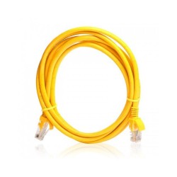 Flaxes FNK-602S 2 Metre Cat6 (Patch) Sarı Network Kablosu