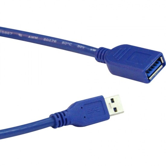 Flaxes Fuz-303 3 Metre AM-AF Usb 3.0 Uzatma Kablosu