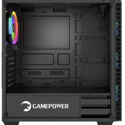 GAMEPOWER HORIZON RGB GAMING MESH PANEL PC KASA*