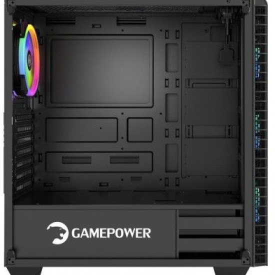 GAMEPOWER HORIZON RGB GAMING MESH PANEL PC KASA*