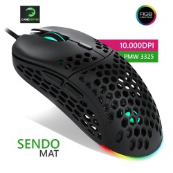Gamepower Sendo 10.000 Dpi Matte RGB Oyuncu Mouse