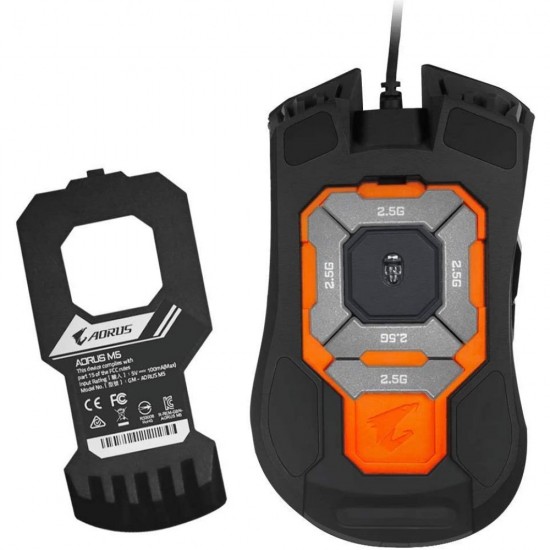 Gigabyte Aorus M5 RGB 16000DPI Oyuncu Mouse