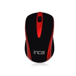 Inca IWM-221RSK Kırmızı/Siyah Nano Kablosuz Mouse