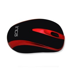 Inca IWM-221RSK Kırmızı/Siyah Nano Kablosuz Mouse