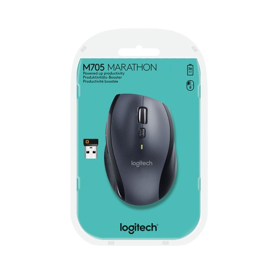 Logitech M705 Marathon Siyah 910-001949 Kablosuz Mouse