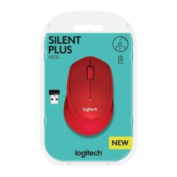 Logitech M330 Kırmızı Sessiz 910-004911 Kablosuz Mouse