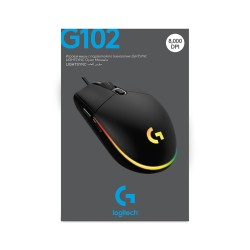 Logitech G102 Lightsync Rgb 910-005823 Optik Kablolu Siyah Oyuncu Mouse