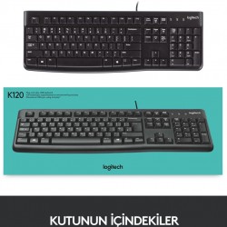 Logitech K120 920-002505 Q USb Klavye