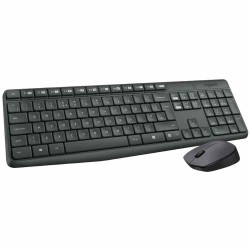 Logitech MK235 QTR Siyah 920-007925 MM Kablosuz Klavye Mouse Set