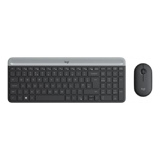 Logitech MK470 QTR Siyah 920-009435 MM Kablosuz Klavye Mouse Set