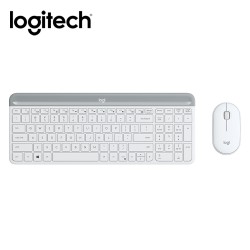 Logitech MK470 QTR Beyaz 920-009436 MM Kablosuz Klavye Mouse Set