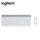 Logitech MK470 QTR Beyaz 920-009436 MM Kablosuz Klavye Mouse Set