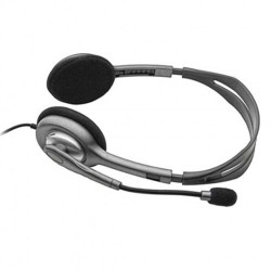 Logitech H110 Kablolu Siyah Headset 981-000271 Mikrofonlu Kulaklık 