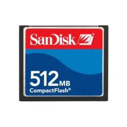 Sandisk 512MB Compact Flash Kart