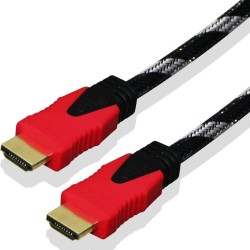 Qport QHDMI125 1.4 3D 25 Metre Altın Uçlu Hdmi Kablo
