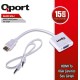 Qport Q-HD-VGJ HDMI To VGA Çevirici