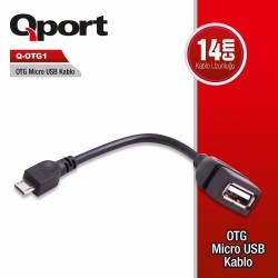 Qport Q-OTG1 Micro Usb To Usb Çevirici