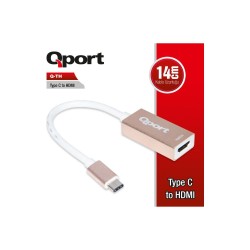 Qport Q-TH Type-C To HDMI 4K*2K 30Hz Çevirici