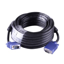 Qport Q-VGA15 15 Pin Filtreli 15 Metre Erkek Erkek Monitör Kablo