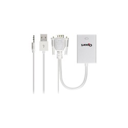 Qport Q-VH VGA To HDMI Çevirici