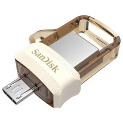 Sandisk 64GB SDDD3-064G-G46GW Usb3.0 Ultra Dualdrive Gold Usb Bellek 