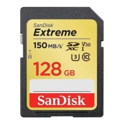 Sandisk 128GB Extreme C10 150Mb SDSDXV5-128G-GNCIN Sd Kart