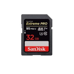 Sandisk Extreme Pro 32GB SDHC 95MB/s V30 UHS-I U3 SDSDXXG-032G-GN4IN Hafıza Kartı 