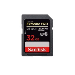 Sandisk Extreme Pro 32GB SDHC 95MB/s V30 UHS-I U3 SDSDXXG-032G-GN4IN Hafıza Kartı 