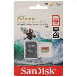 Sandisk 32GB 100MB/s Extreme SDSQXAF-032G-GN6AA MicroSD Hafıza Kartı