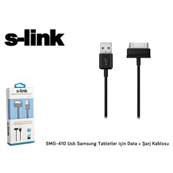 S-Link Smg410 Samsung Tabletler için Data Şarj Kablosu