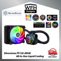 SilverStone PF120 ARGB 12CM Fan SST-PF120-ARGB Sıvı İşlemci Soğutucusu