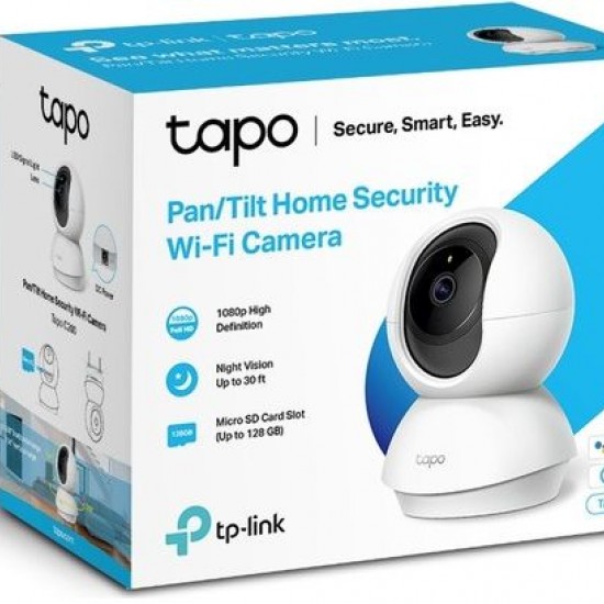 TP-LINK TAPO C200 EV GUVENLIGI ICIN PAN/TILT KABLOSUZ KAMERA