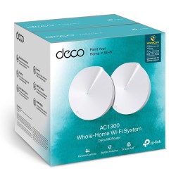 Tp-Link Deco M5 AC1300 Tüm Evi Kapsayan Mesh Wi-Fi Sistemi 2'li Paket