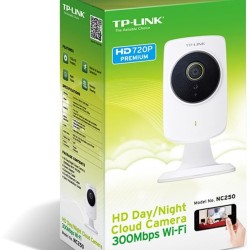 Tp-Link Nc250 HD 300Mbps Kablosuz Gündüz/Gece IP Kamera (Outlet Ürün Kutusu Açık)