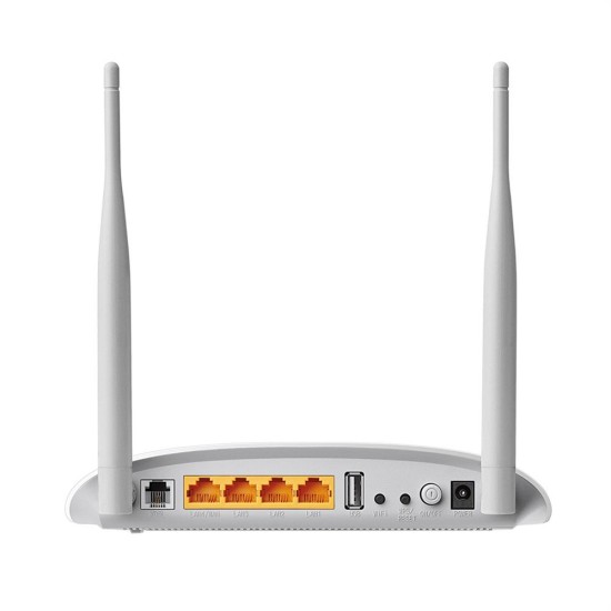 Tp-Link TD-W9970 4 Port 300Mbps N Kablosuz 2X5Dbi 1Xusb Wps Ewan Fiber Destekli Vdsl2/Adsl2+ Modem Router