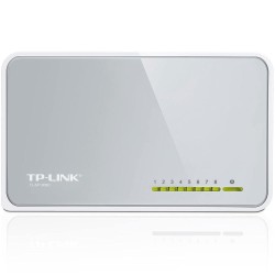 Tp-Link TL-SF1008D 8 Port 10/100Mbps Tak Kullan % 60 Enerji Tasarruflu Switch