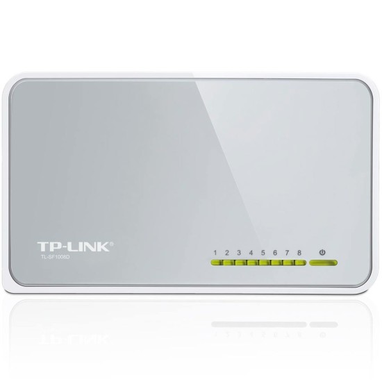 Tp-Link TL-SF1008D 8 Port 10/100Mbps Tak Kullan % 60 Enerji Tasarruflu Switch