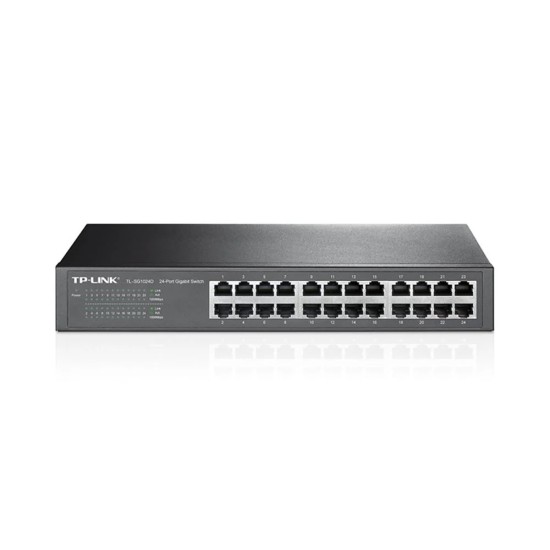 Tp-Link TL-SG1024D 24 Port 10/100/1000 Mbps Tak Kullan % 40 Enerji Tasarruflu Gigabit Switch