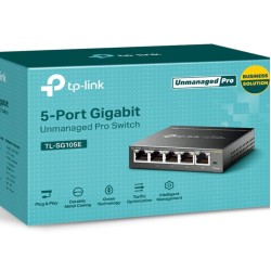 Tp-Link TL-SG105E 5 Port 10/100/1000 Mbps Akıllı Gigabit Switch