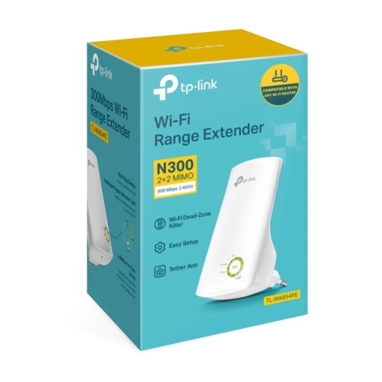 Tp-Link TL-WA854RE 300Mbps Wifi Pro Sinyal Güçlendirici  Kablosuz Wall Plug Kolay Kurulumlu Evrensel Menzil Genişletici