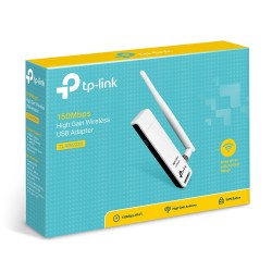 Tp-Link TL-WN722N 150Mbps N Kablosuz Yüksek Kazanımlı 4dBi Değiştirilebilir Antenli WPS Usb Adaptör